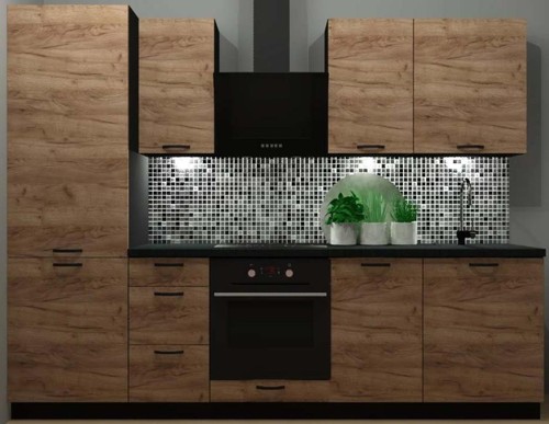 Fitted kitchen unit - fitted,