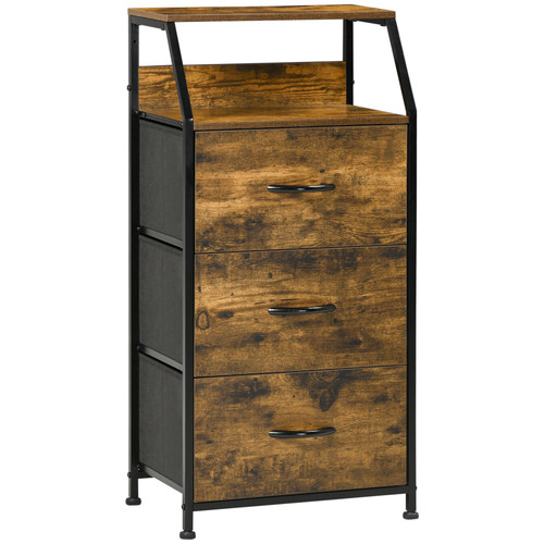 Storage cabinet rustic brown - cabinet,