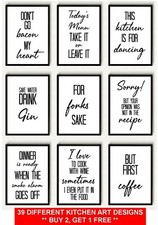 Kitchen Prints Wall Art