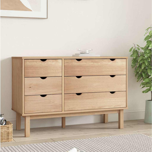 Drawer cabinet solid - cabinet, 6-drawer