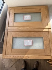 TWO X SOLID  OAK IN FRAME