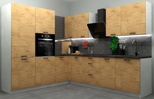 Fitted kitchen unit - kitchen,