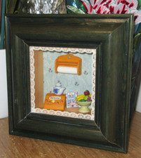 Lovely Diorama in Wall Hanging